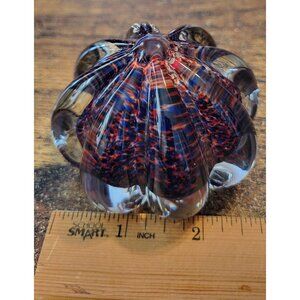 Prestige Art Glass 2002 Multicolor Paperweight